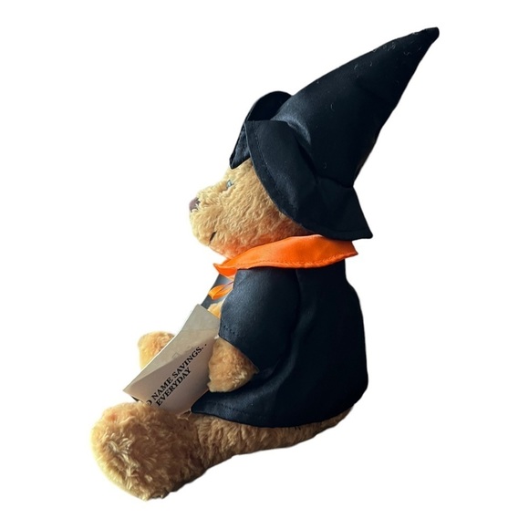 Snuggie Toy‎ Orange Halloween Witch Teddy Bear Plush Stuffed Animal DGE Corp - Picture 2 of 7